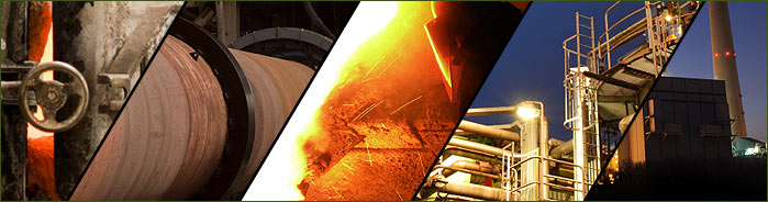 Monolithic Refractories for Metalcasting, Minerals Processing, Power Generation and Petrochemical Industries.